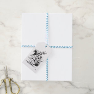 White Rabbit,  from Alice's Adventures  Gift Tags