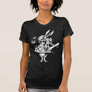 White Rabbit Herald Inked Black T-Shirt