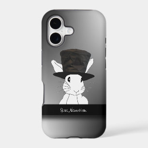 White Rabbit in Top Hat iPhone 5 Case