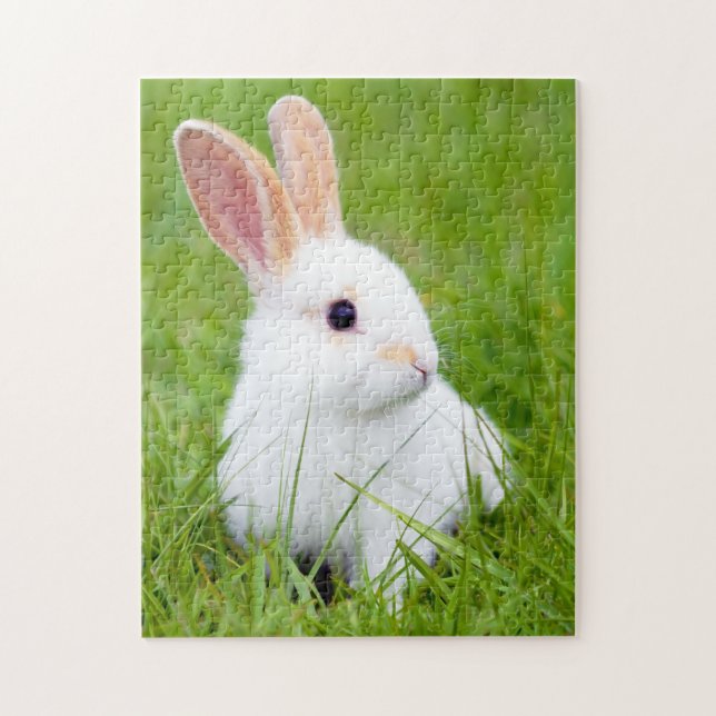 White Rabbit Jigsaw Puzzle (Vertical)