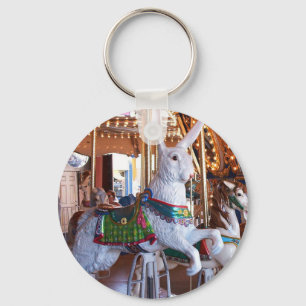 "White Rabbit" Key Ring