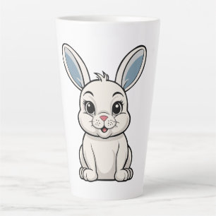 White Rabbit Latte Mug
