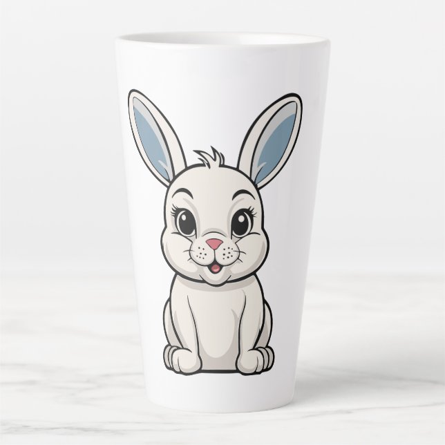 White Rabbit Latte Mug (Front)