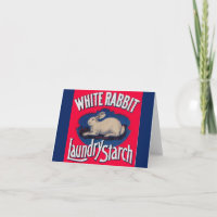 White Rabbit Laundry Starch ad