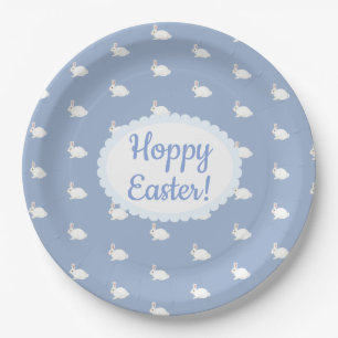 White Rabbit  Paper Plate