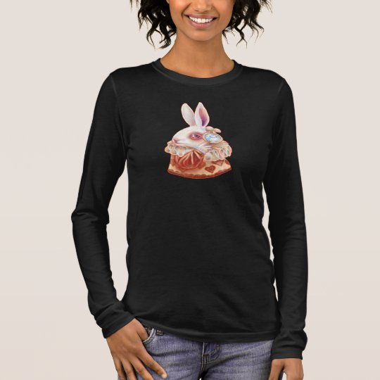 White Rabbit Pop Surrealism Illustration Shirt