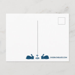 White Rabbit Postcard