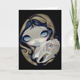 "White Rabbit Resurrected" Greeting Card