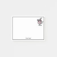 White Rabbit Trumpeter Alice Adv Wonderland Pink
