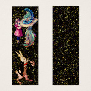 White Rabbit Vintage Alice Caterpillar Bookmarks