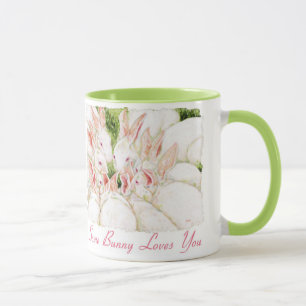 White Rabbits "Some Bunny Loves You" Mug