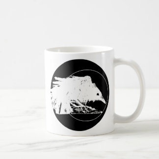 White Raven Mug