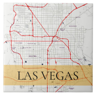 WHITE RED LAS VEGAS NEVADA USA OUTLINE MAP TILE