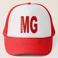 White/red MINAS GERAIS DESPORT trucker cap