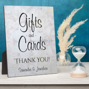 White Reflections Gifts & Cards Sign Plaque