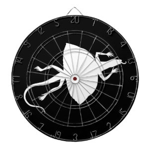 White reptile dartboard