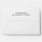 White Return Address Envelopes
