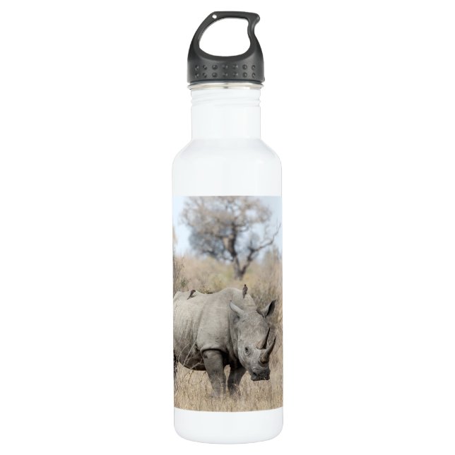 White Rhino 710 Ml Water Bottle (Front)