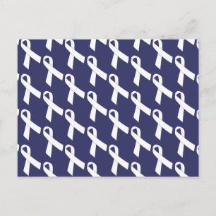 White Ribbons Postcard