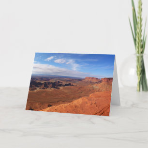 White Rim Overlook at Canyonlands National Park Card