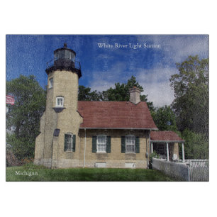 White River Light Station Cutting Board