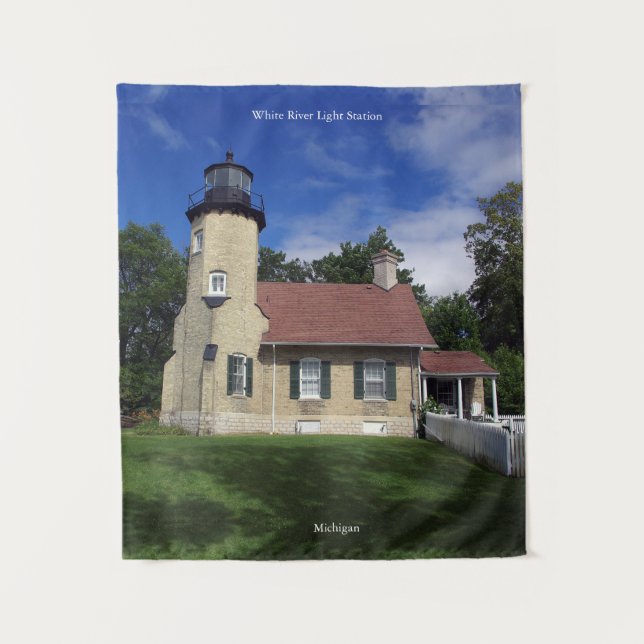 White River Light Station tapestry (Front)
