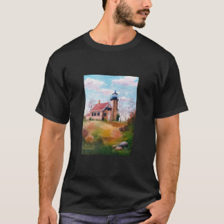 White River Lighthouse Mens Tshirt