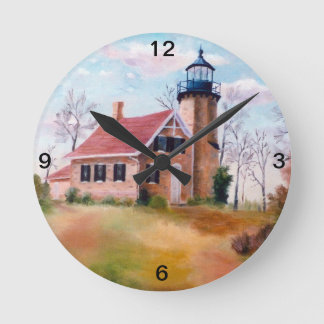 White River Lighthouse Wall Clock