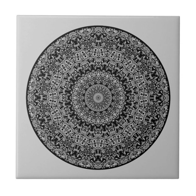 White River Mandala Tile (Front)