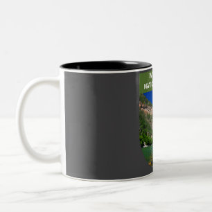 White River National Forest - Colorado Two-Tone Coffee Mug