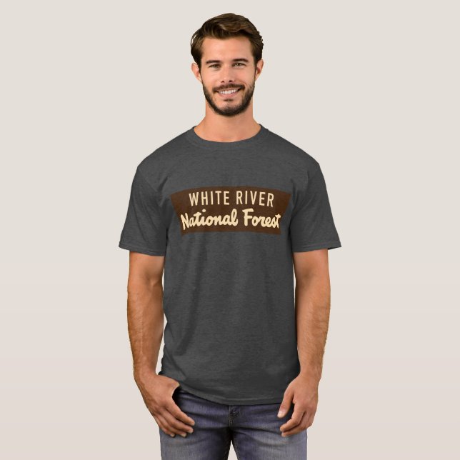 White River National Forest T-Shirt (Front Full)