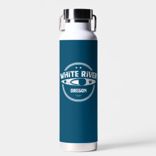 White River Oregon Kayak Water Bottle