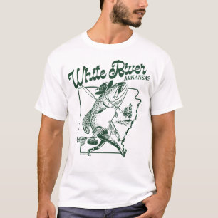 White River, steelhead trout vintage propaganda  T-Shirt