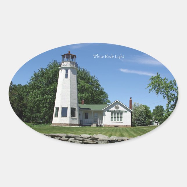 White Rock Light sticker (Front)