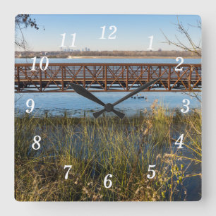 White Rock Park Bridge Wall Clock