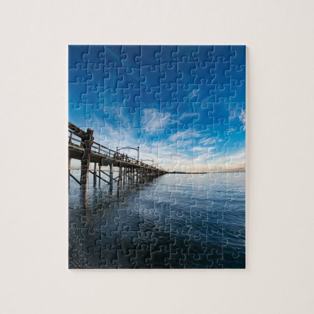 White Rock Pier British Columbia Jigsaw Puzzle (Vertical)