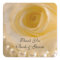 White Rose and Pearls Wedding Thank You Favour Tag