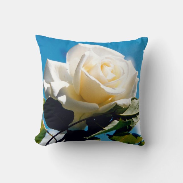  White Rose Beauty  Cushion (Front)