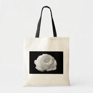 White Rose Blossoms Flowers Garden Peace Love Art Tote Bag