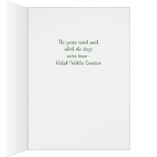 White Rose Bokeh Emerson Quote