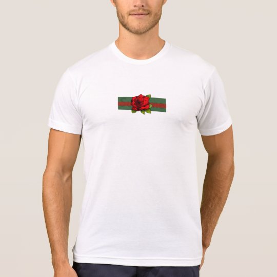 White rose box logo shirt