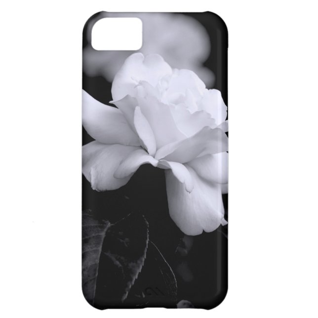 White Rose Case-Mate iPhone Case (Back)