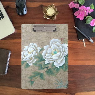 White Rose Clipboard