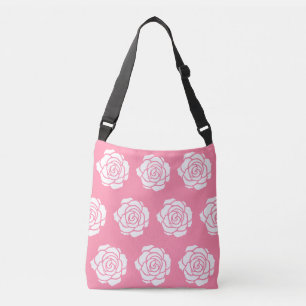 White Rose Cross Body Bag