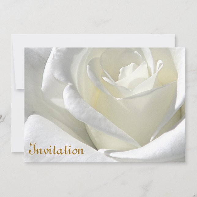 White Rose_ Invitation (Front)