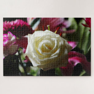 White Rose Jigsaw Puzzle