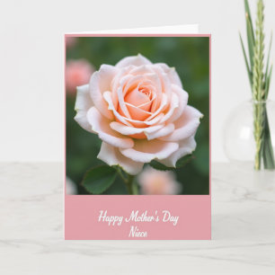 White Rose Mothers Day Card