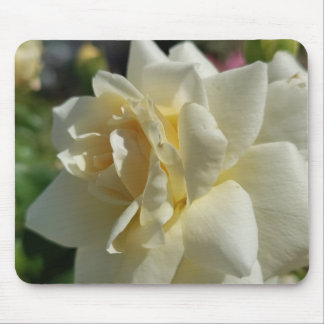 White Rose Mouse Mat