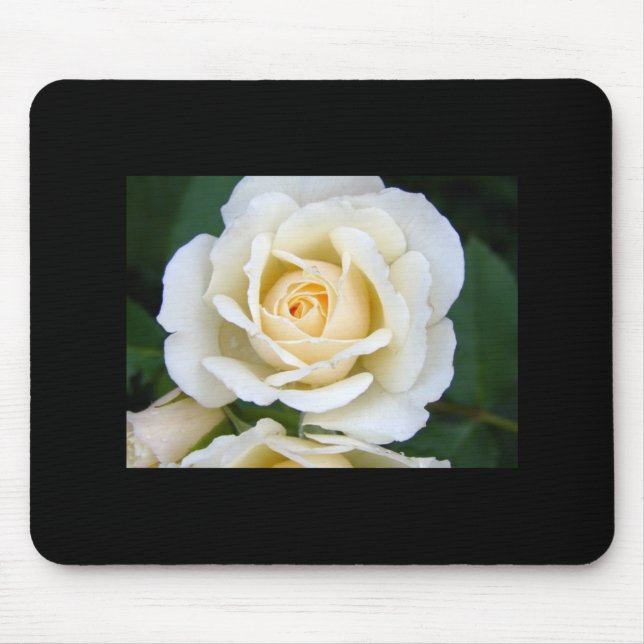 White Rose Mousepad (Front)
