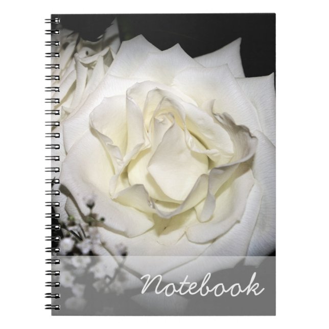 White Rose Notebook (Front)